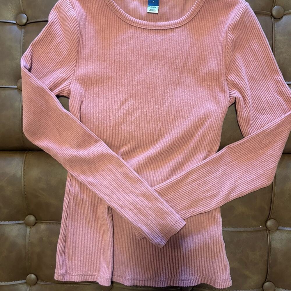 Old Navy Fitted Womens Longsleeve